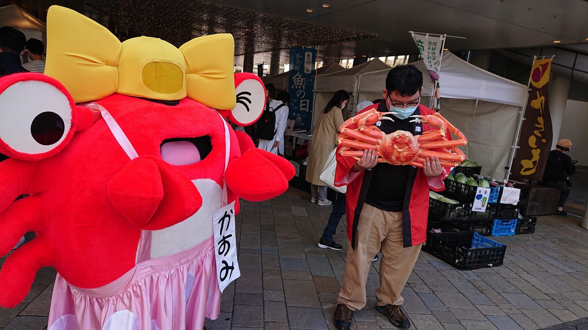 枚方T-SITEで香美町フェア出張販売。 | 兵庫県香住・柴山｜水産加工 